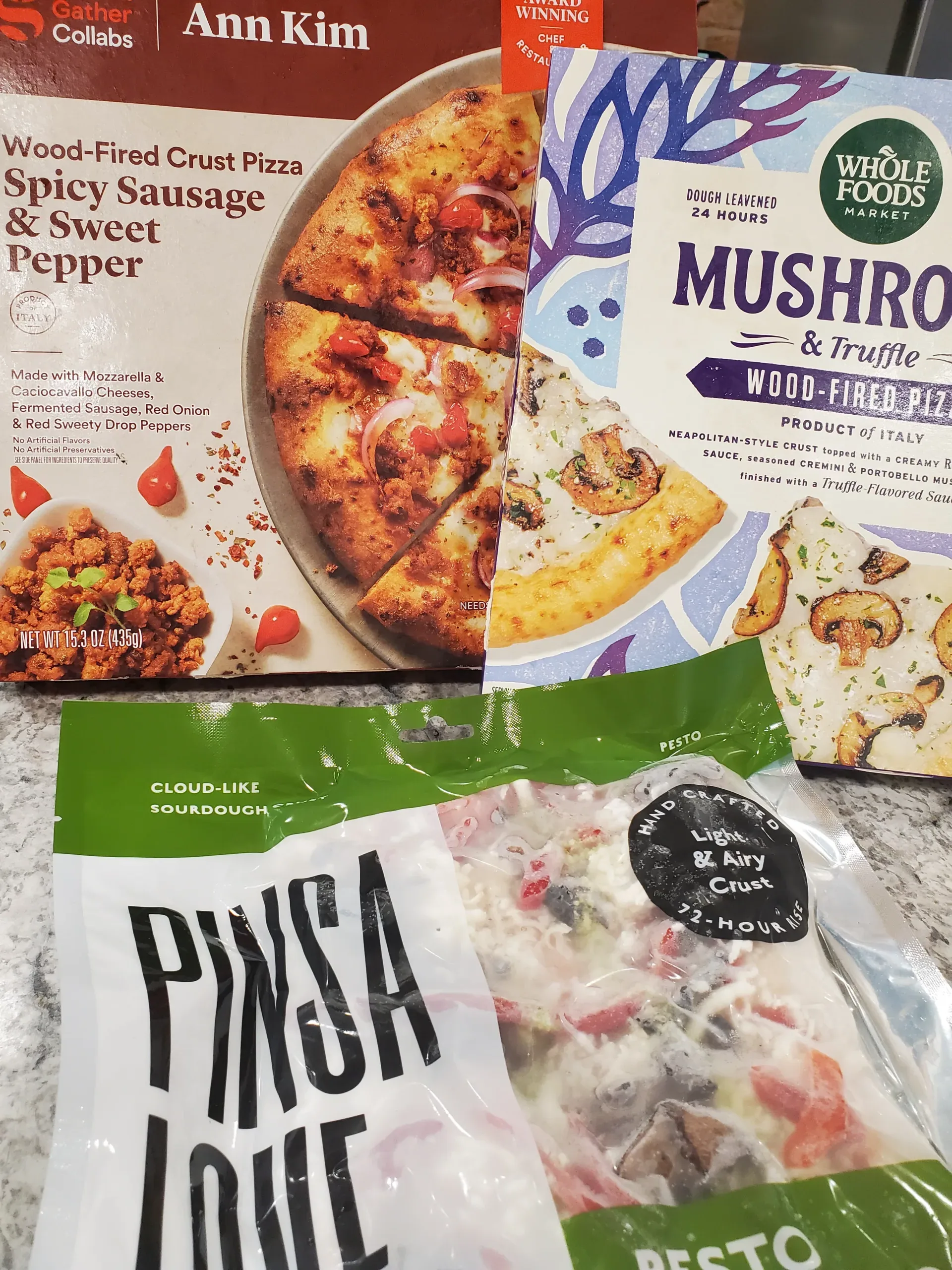 Folic Acid Free Pizzas